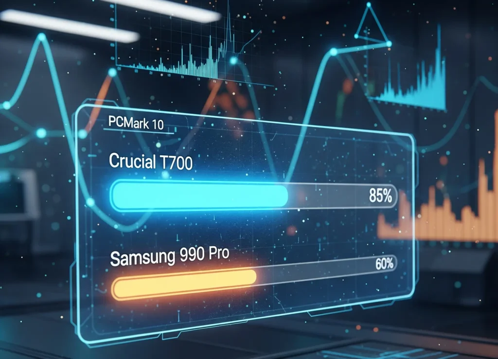 Crucial T700 vs Samsung 990 Pro The Gen5 vs Gen4 SSD