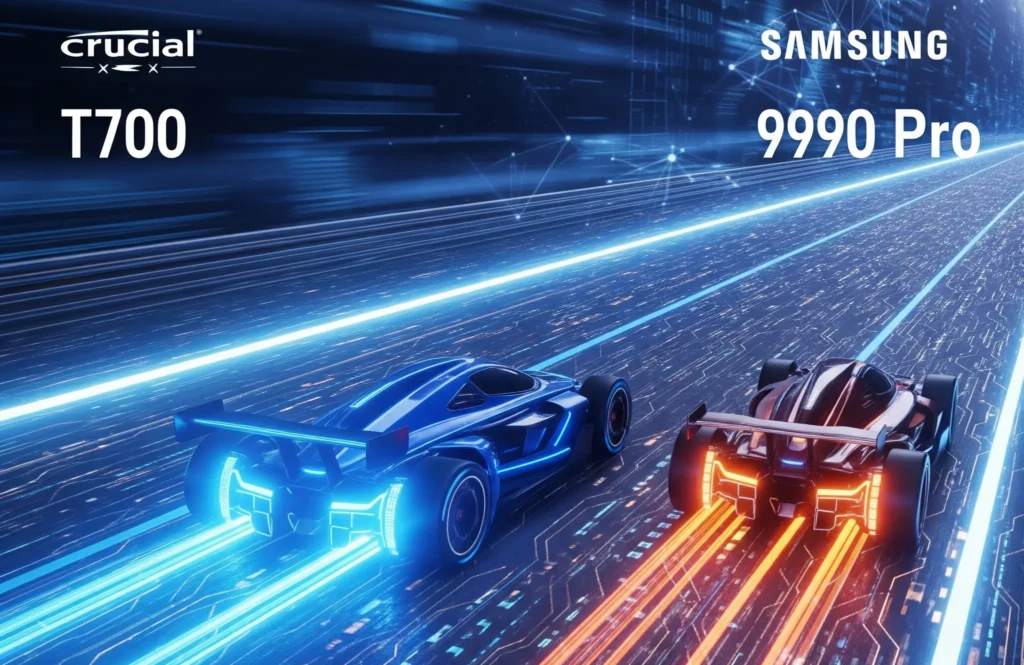 Crucial T700 vs Samsung 990 Pro