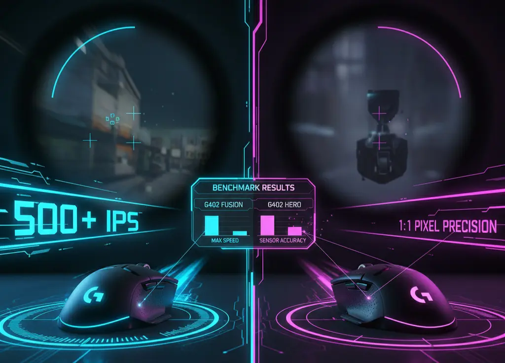 Logitech G402 vs G502