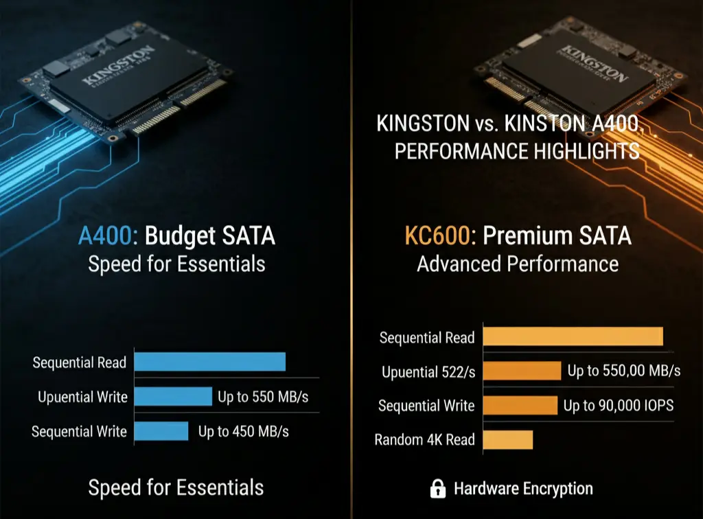 Kingston KC600 or A400