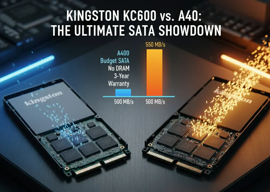 Kingston KC600 vs A400