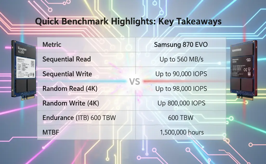 Kingston KC600 or Samsung 870 EVO