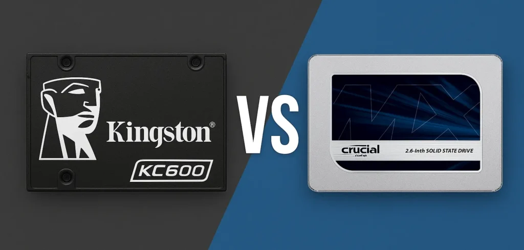 Kingston KC600 vs Crucial MX500
