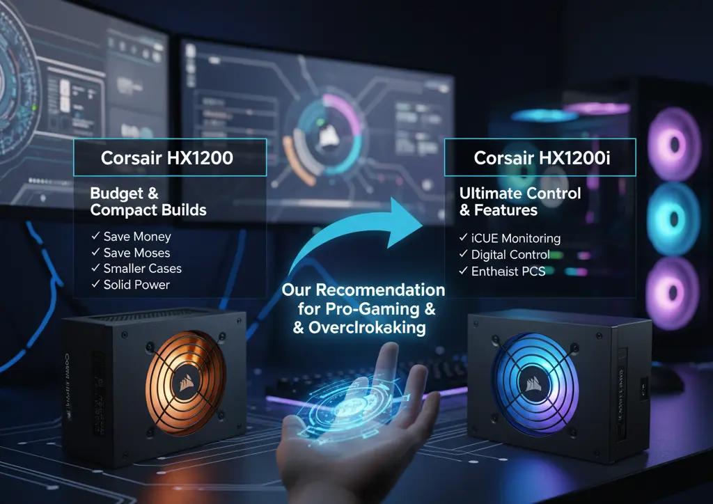 Corsair HX1200 or HX1200i