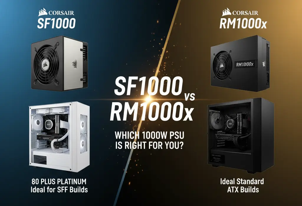 Corsair SF1000 vs RM1000x