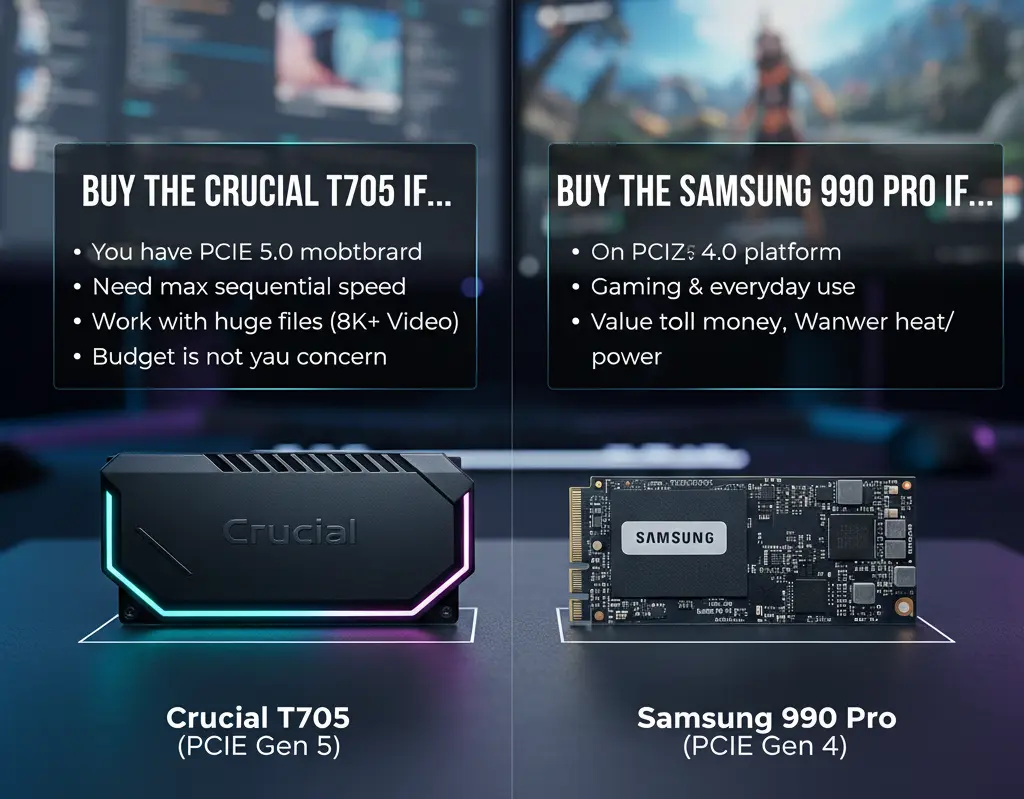 Crucial T705 or Samsung 9100 Pro