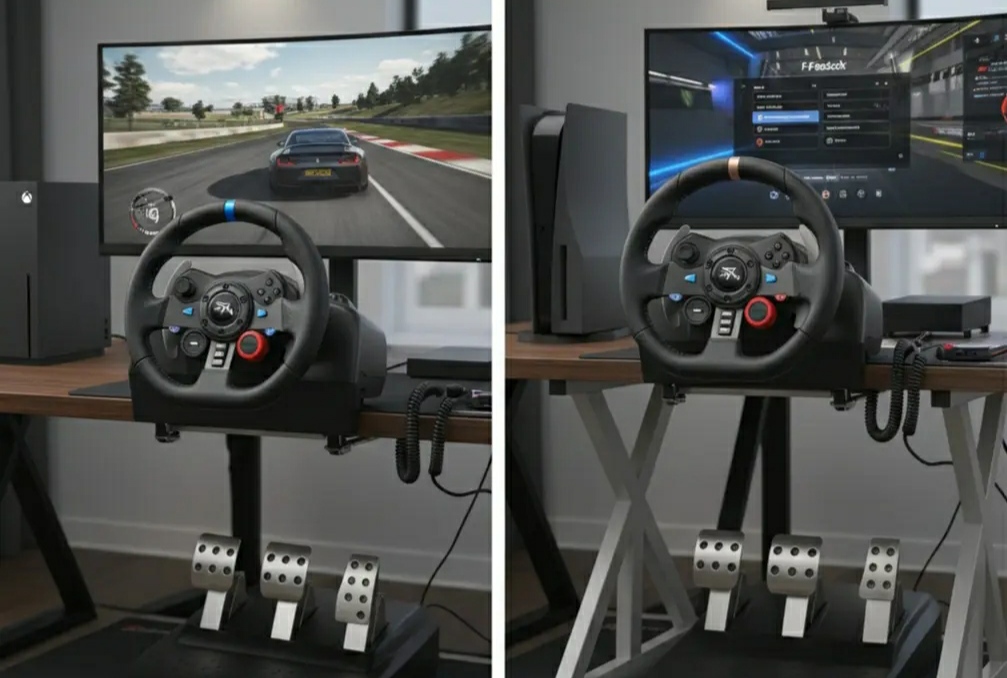 Logitech G920 vs Thrustmaster T248