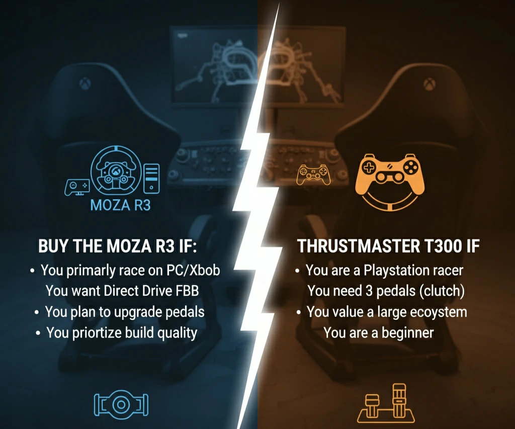 Moza R3 or Thrustmaster T300