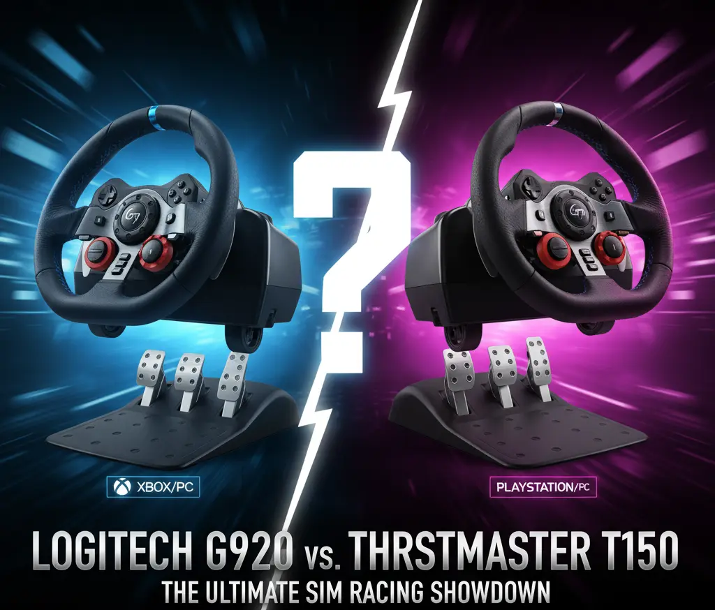 Logitech G920 vs Thrustmaster T150