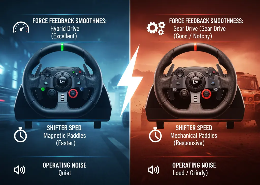 Thrustmaster T128 or Logitech G920