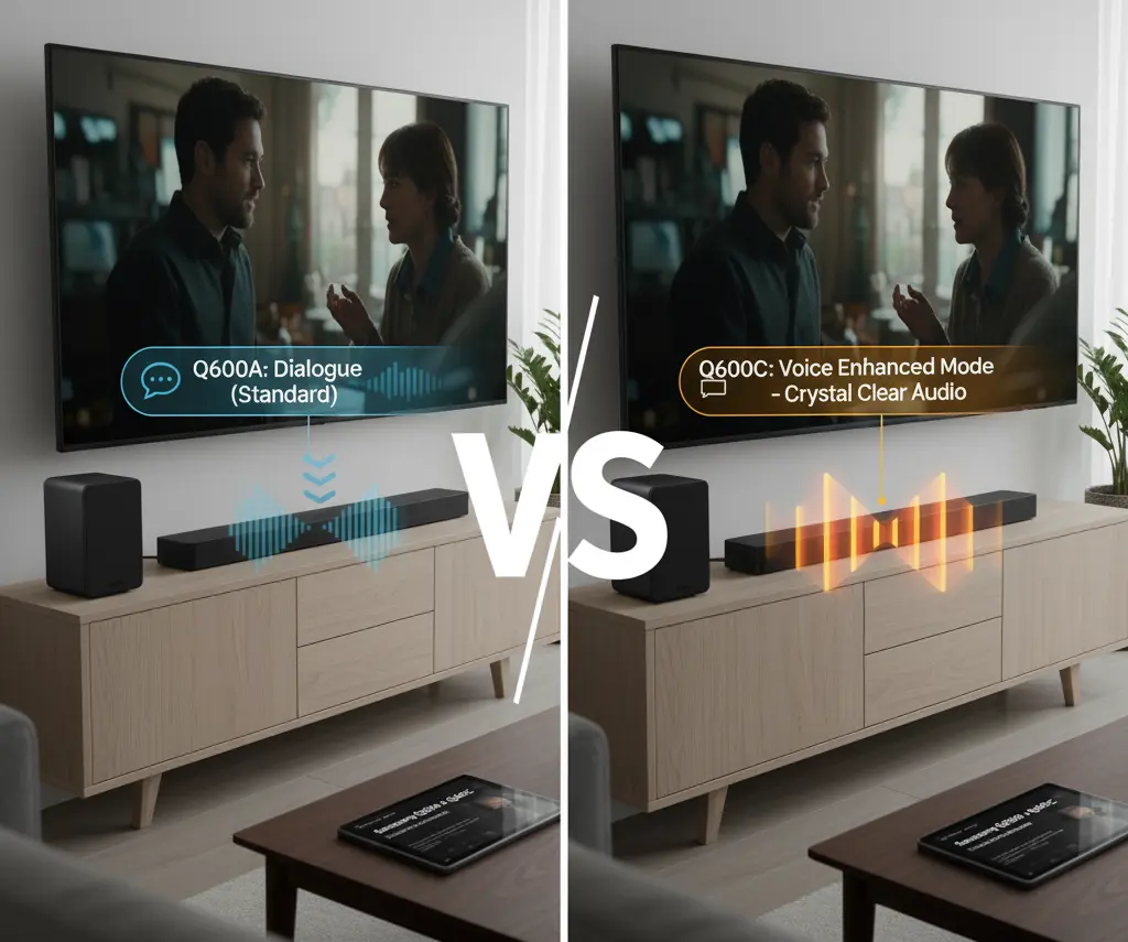 Samsung Q600A vs Q600C