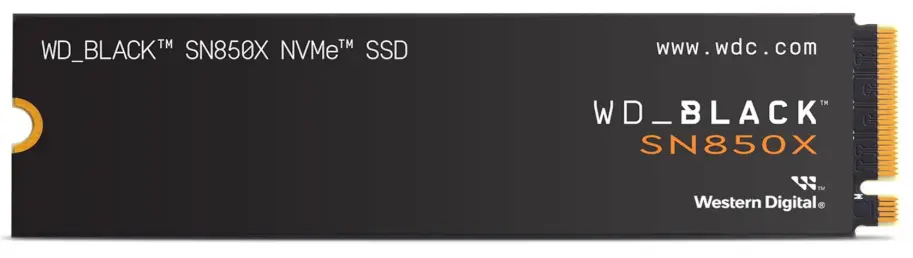 WD Black SN850X Without Heatsink for PS5