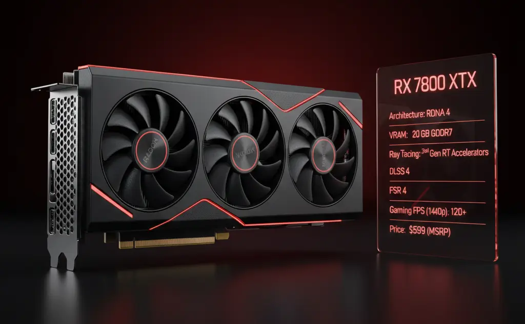 5070 Ti and RX 7800 XTX