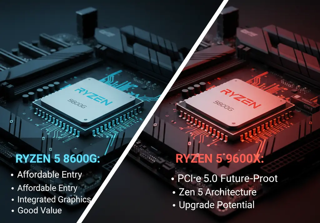 Ryzen 5 8600G or Ryzen 5 9600X