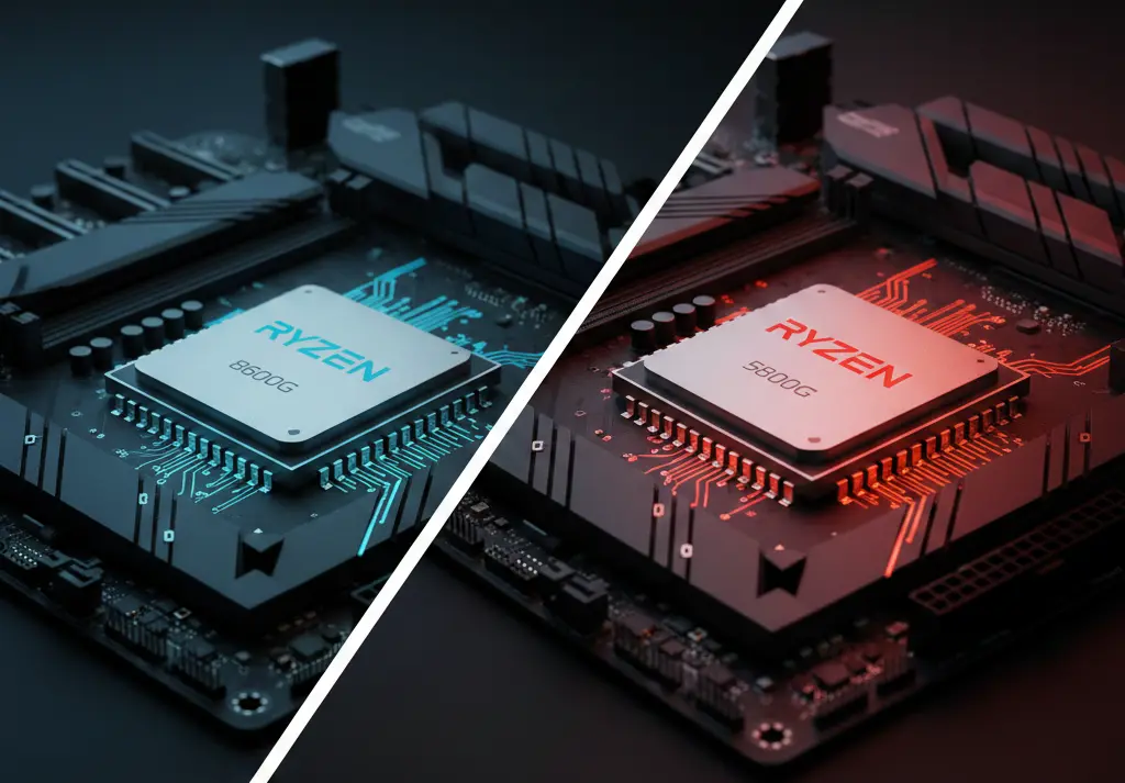 Ryzen 5 8600G vs Ryzen 5 9600X