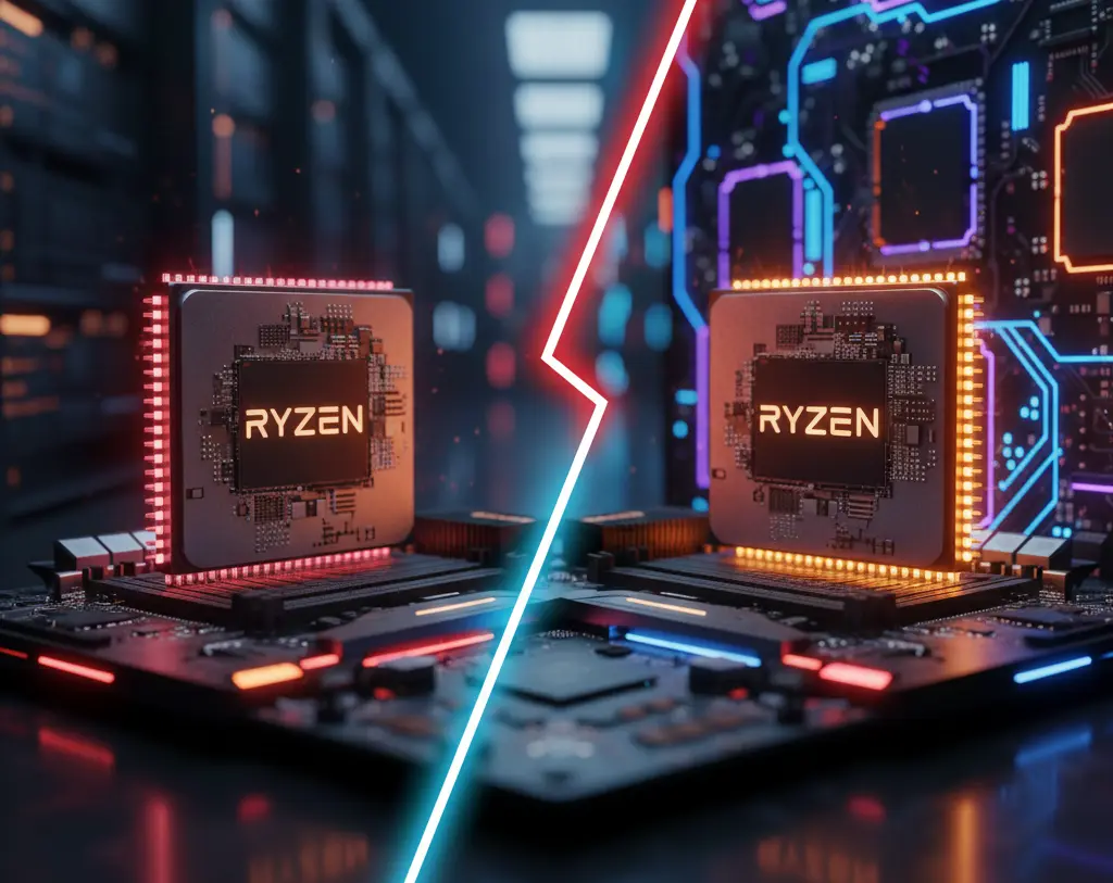 Ryzen 5 9600X vs Ryzen 7 7700X