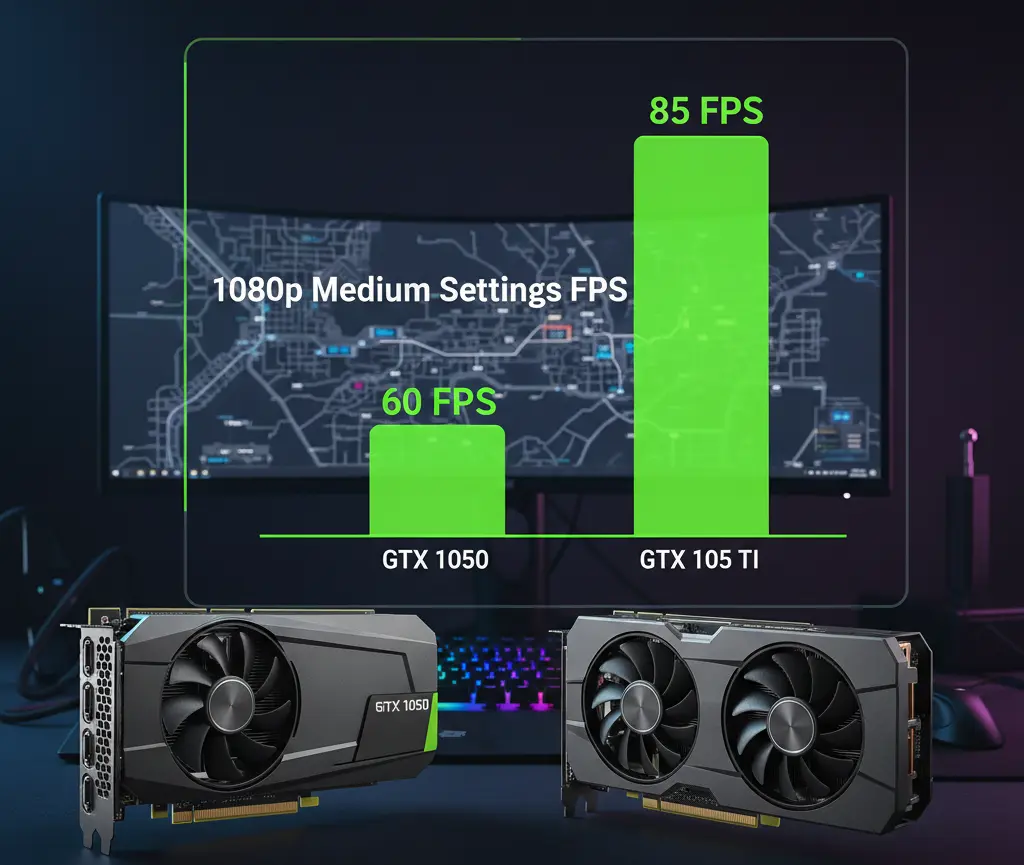 1050 Ti vs GTX 1050