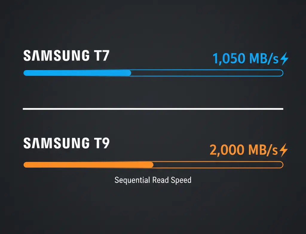 Samsung T7 vs T9