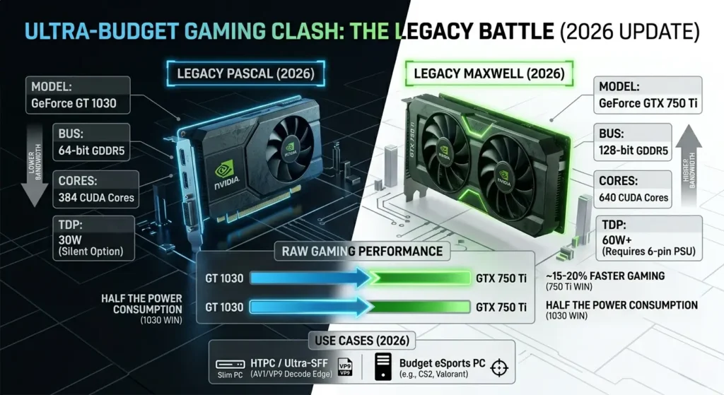 NGT 1030 vs GTX 750 Ti