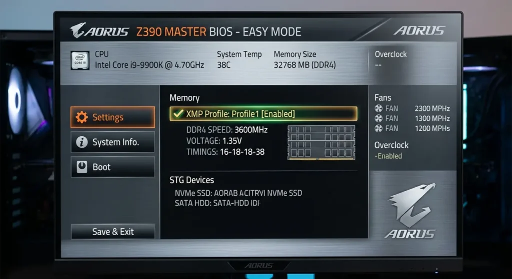 Best RAM for Gigabyte Z390 AORUS Master ATX LGA1151