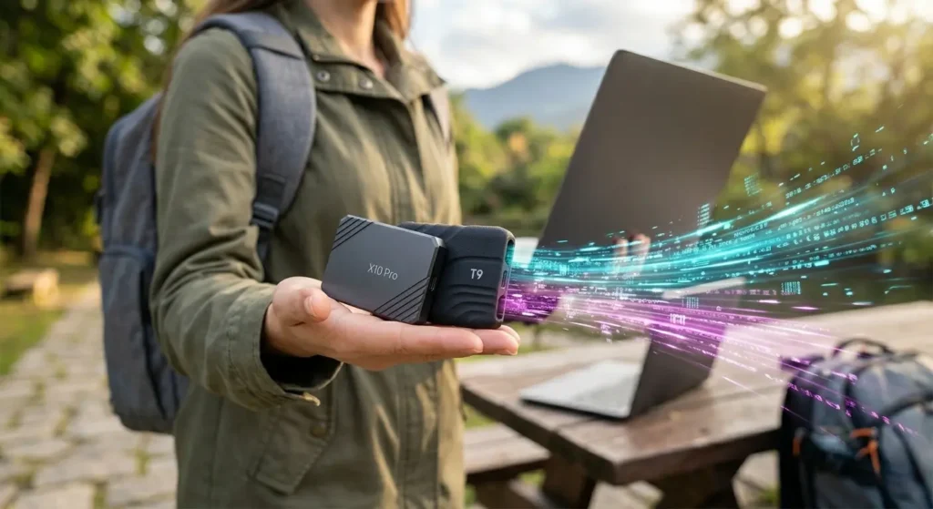 Crucial X10 Pro vs Samsung T9