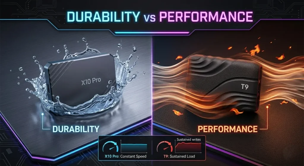 Crucial X10 Pro or Samsung T9