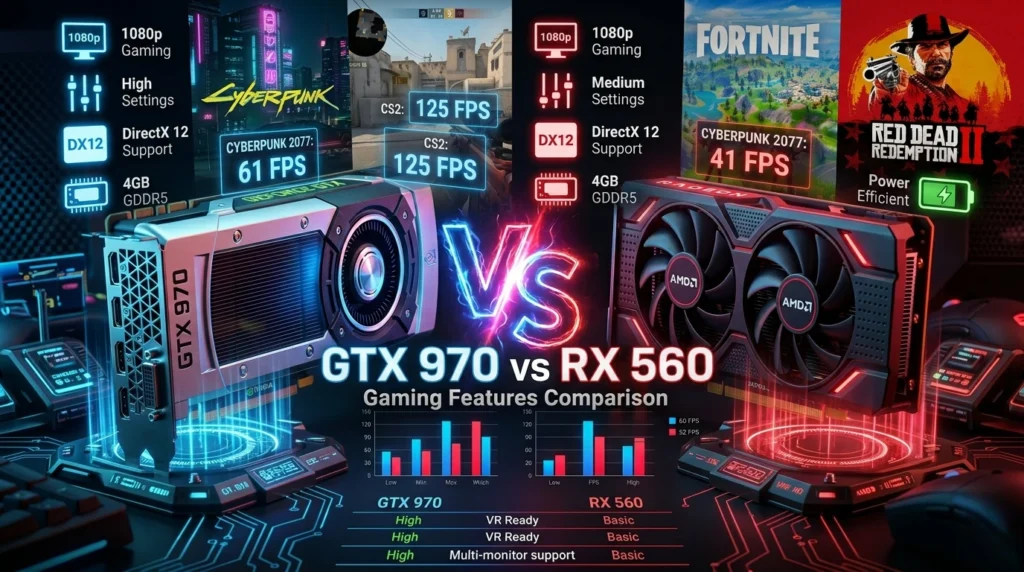 RX 560 Vs GTX 970