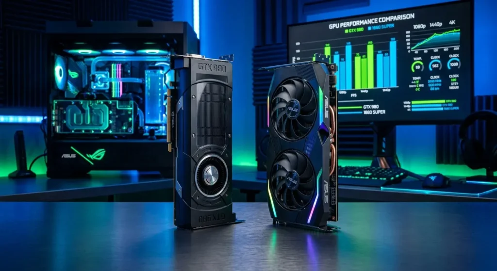 GTX 980 vs 1660 Super