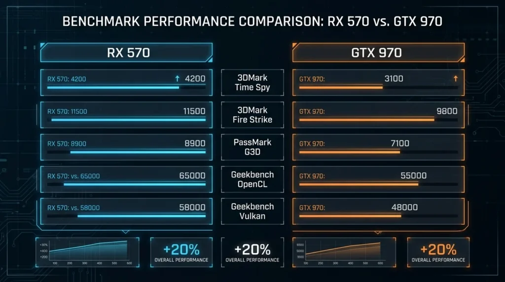 RX 570 vs GTX 970