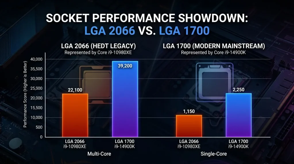 LGA 2066 vs LGA 1700
