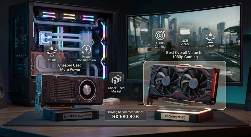 GTX 980 Vs RX 580 in Gaming