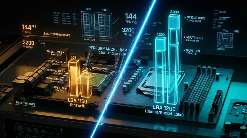 LGA 1150 vs LGA 1200